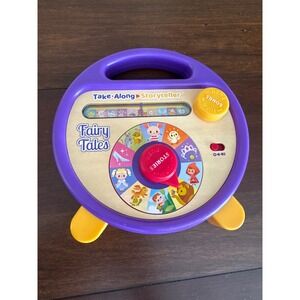LeapFrog Take Along Storyteller Fairy Tales Electronic Toy Purple Yellow